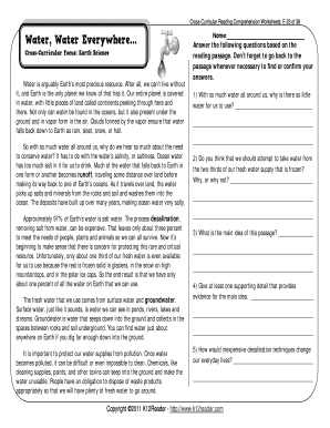 Fillable Online 5th Grade Reading Comprehension Worksheets ...