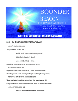 Volume Twenty One Issue One - bounder