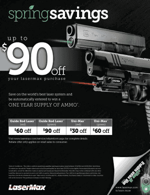 LaserMax Product Rebate Form