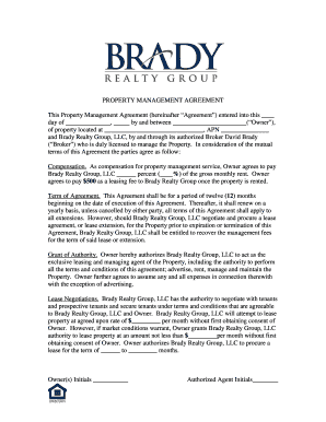 Property Management Agreement