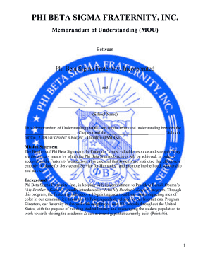 Adopt-A-School Memorandum of Understanding MOU