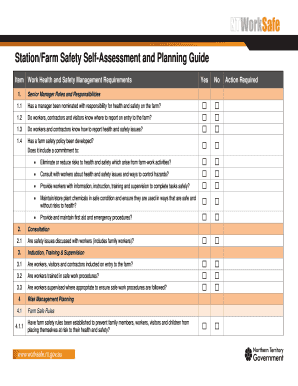 Farm Safety Self-Assessment Guide