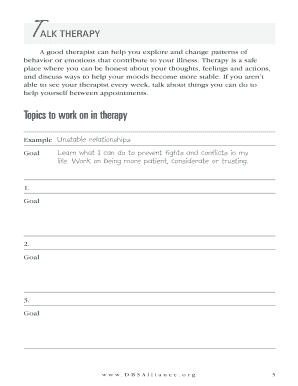 Talk Therapy Guide