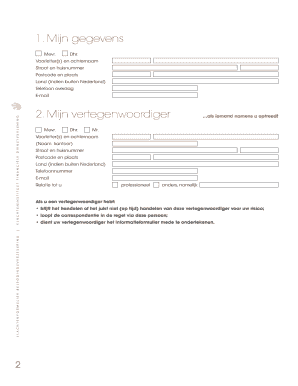 Informatieformulier beleggingsverzekering