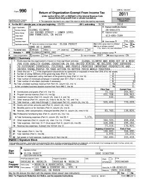 Form 990 2011