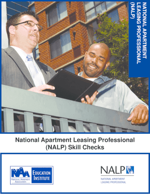 National Apartment Leasing Professional Skill Check