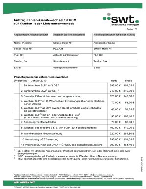 FORMULARAUFTRAG Messtechnik Zustzliche Leistungen STROMVTM-FO-100728Rev-140402KM