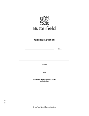 Custodian Agreement