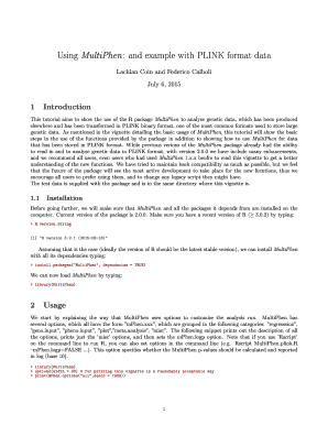 Simple proposal format - Using MultiPhen and example with PLINK format data - CRAN - cran cnr berkeley