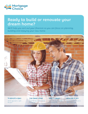 Ready to build or renovate your