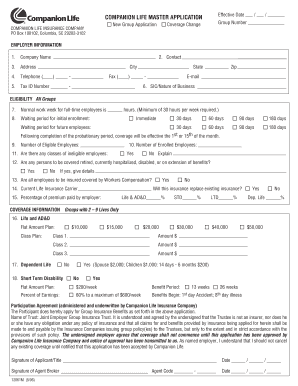 Companion Life Master Application