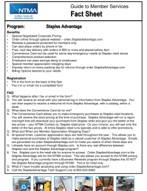 Staples Advantage Registration Form