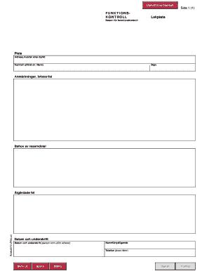 Functional Control Form for Playground