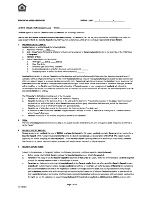 Residential Lease Agreement