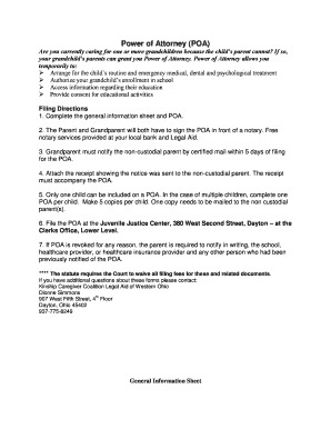 Grandparent Power of Attorney