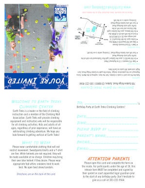 You39re Invited - Earth Treks Climbing Centers
