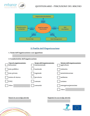 Questionario - Percezione Del Rischio
