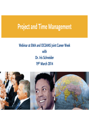 Project and Time Management