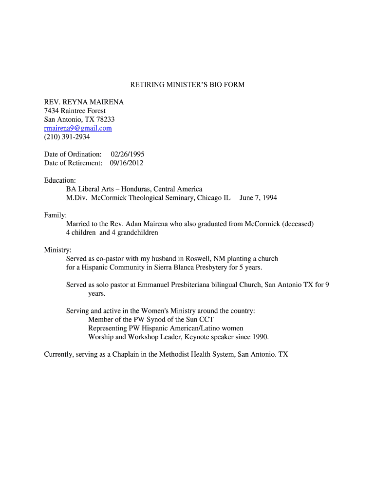 Form preview