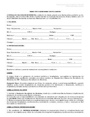 TERMO DE COMPROMISSO DE PAGAMENTO