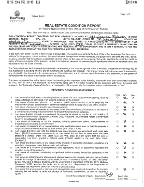 Wisconsin Real Estate Condition Report