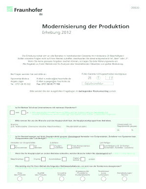 Formular zur Erfassung der genutzten Techniken