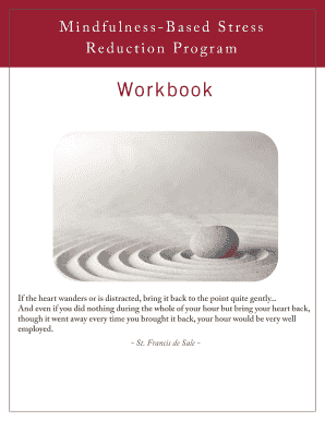 Mindfulness-Based Stress Reduction Workbook