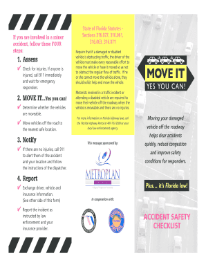 Florida Motorist Information Exchange Card