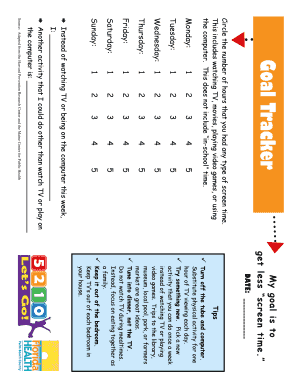 Screen Time Tracker Form