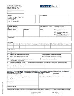 Swedish Export Collection Assignment