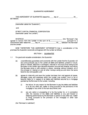 Guarantee Agreement