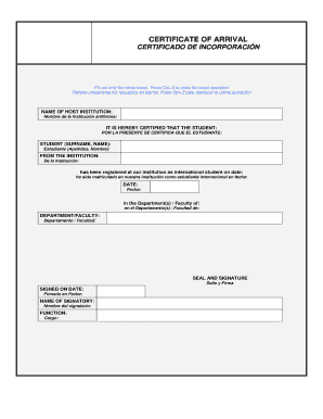Certificado de Incorporación