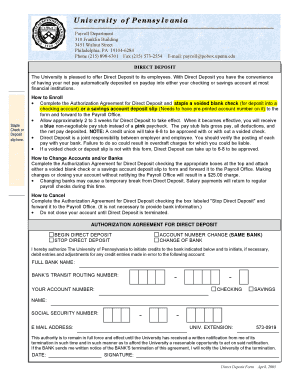 US Payroll Info Sheet06-2004 - University of Pennsylvania School bb