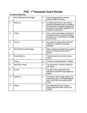 Physics Exam Review