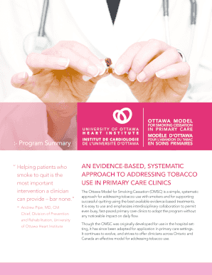 Ottawa Model for Smoking Cessation