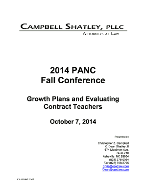 Growth Plans-Campbellpdf - Lee County Schools