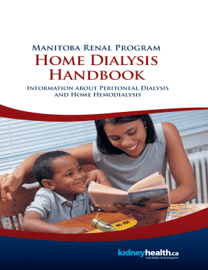 Manitoba Renal Program Home Dialysis Handbook