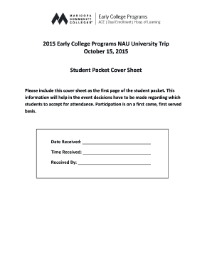 Maricopa County Community College District Student Packet