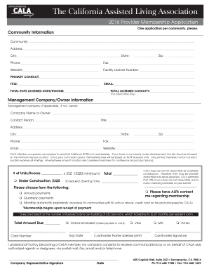 The Benefits of CALA Membership - California Assisted Living