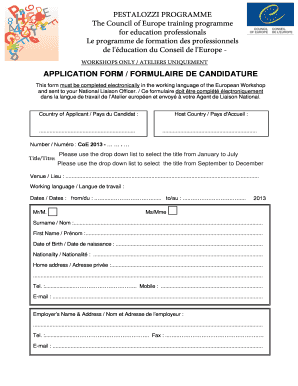 APPLICATION FORMbilidoc