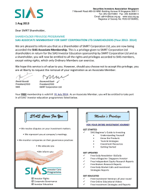 SIAS Associate Membership Application