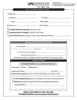 CAP AND GOWN ORDER FORM-preform