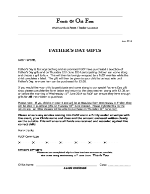 Friends of Oak Farm FATHER39S DAY GIFTS
