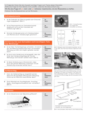 Checkliste