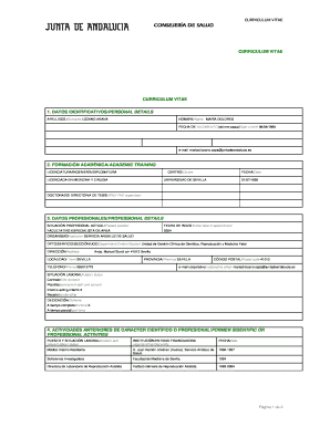 CURRICULUM VITAE