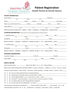 Patient Registration Form