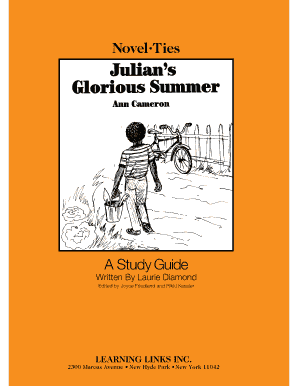 Julian's Glorious Summer Study Guide
