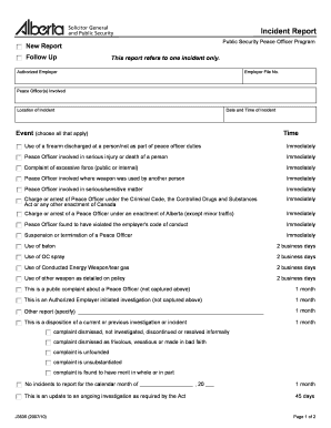 Incident Report Form