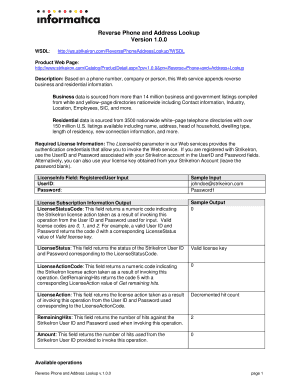 StrikeIron Web Service Web Service