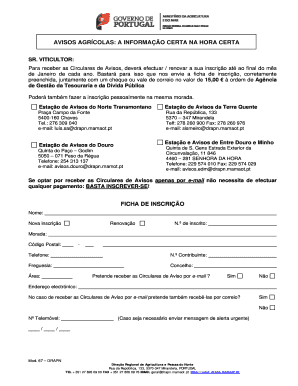 FICHA DE INSCRIÇÃO